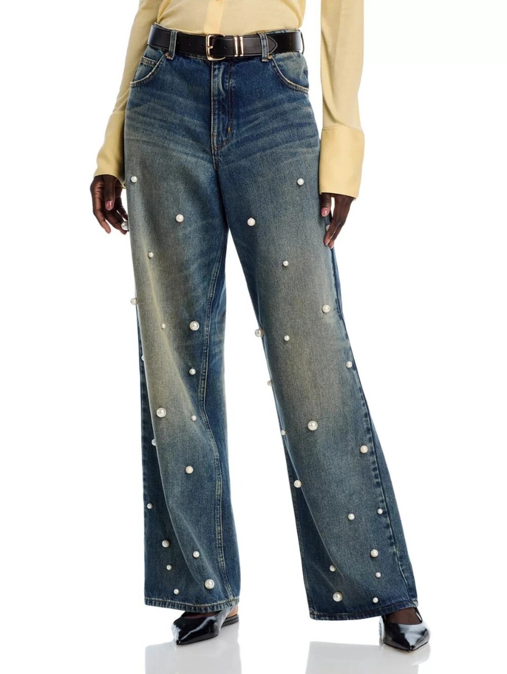 Essentiel Antwerp Held High Rise Jeans in Bel Air Sz 28 New